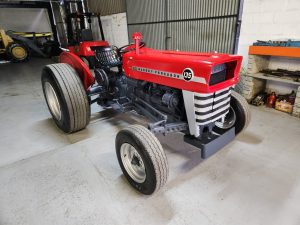 1975 Massey Ferguson 135 4x2 Tractor with Slasher