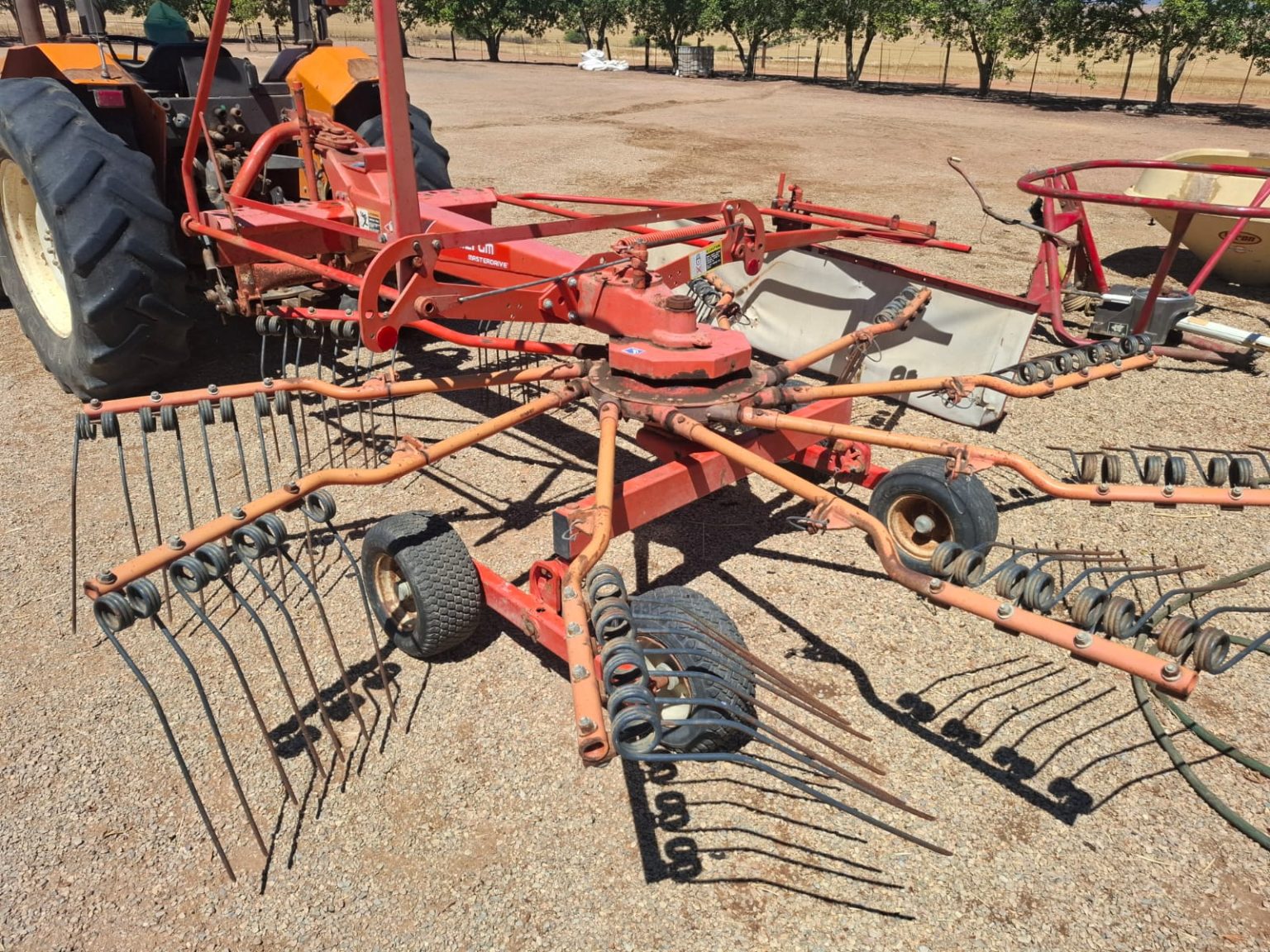 Roatry Rake Kuhn Rotary Rake - CFC Agri