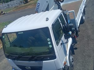 2010 Nissan UD 80 Truck With 2010 Pesci SE 175A Crane